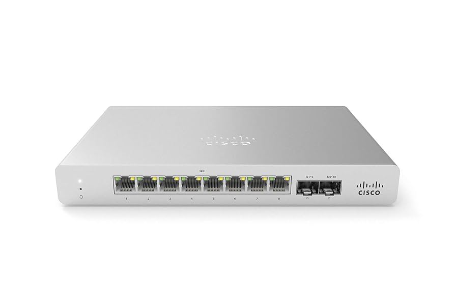 【新品・未使用】Cisco Meraki MS120-8LP PoE対応 Amazon.com: Cisco Meraki MS120-8LP-HW Compact Cloud-Managed